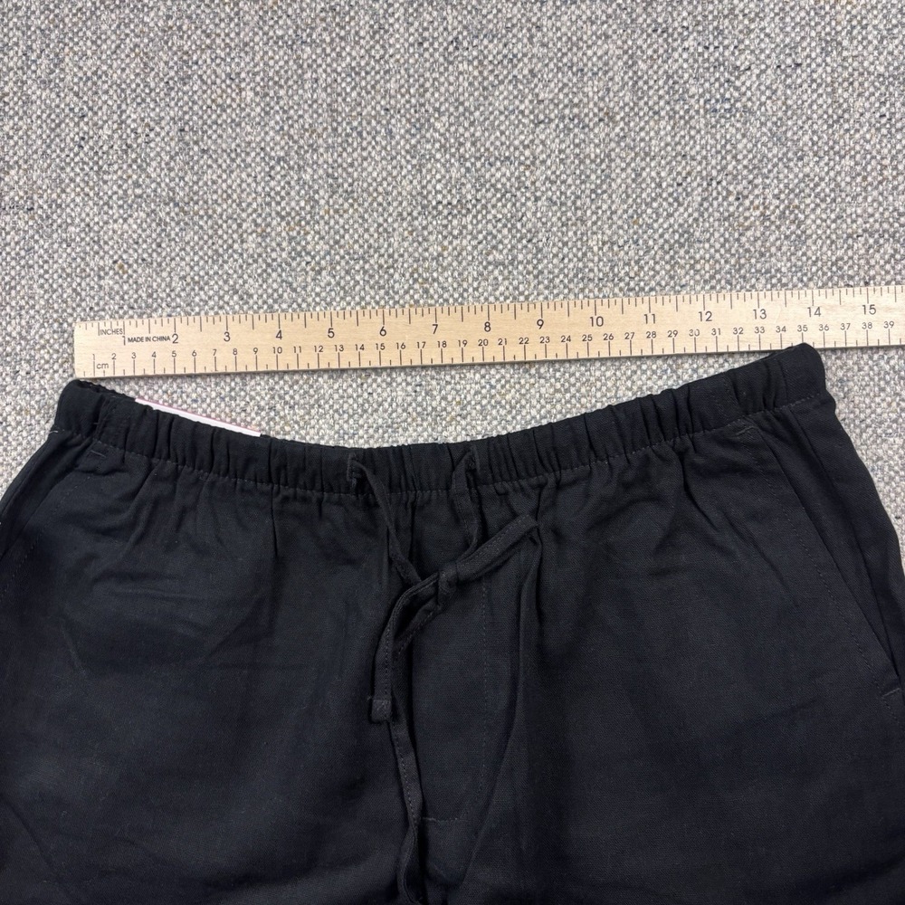 Gap Women's Linen Pull-On Short Size Small Black New - Picture 6 of 7